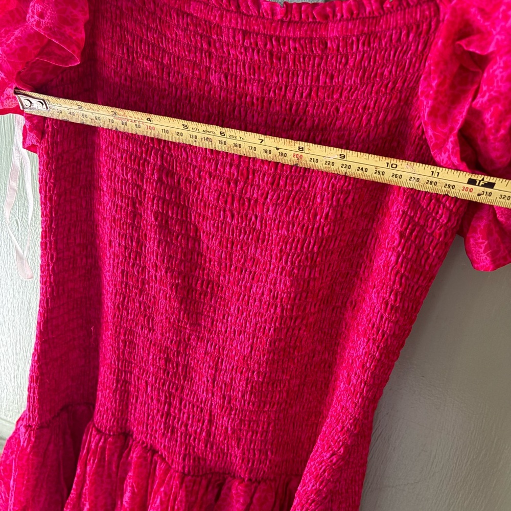 NWT Hatch Maternity Cosette Dress Pink Samba print size 0 - Picture 7 of 9